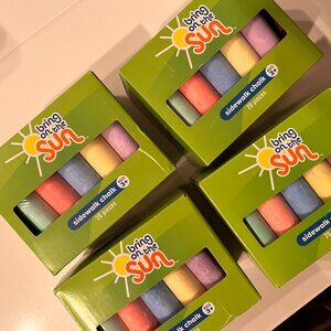 Four Boxes of Sidewalk Chalk (80‎ piece in total) / home/x/NEW